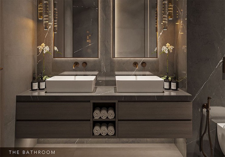 One Park Square By IMAN : salle de bain