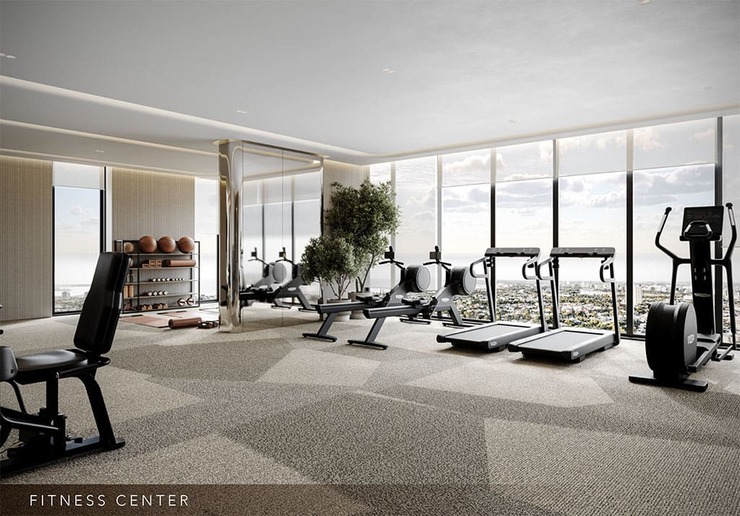 One Park Square By IMAN : salle de sport