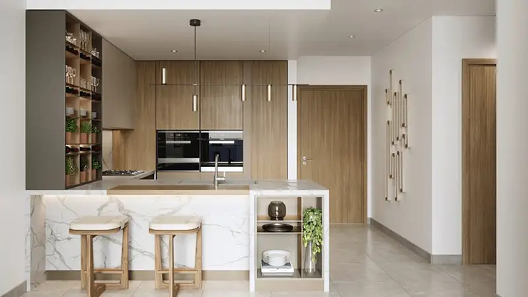 Belgravia Gardens par Ellington Properties: cuisine moderne